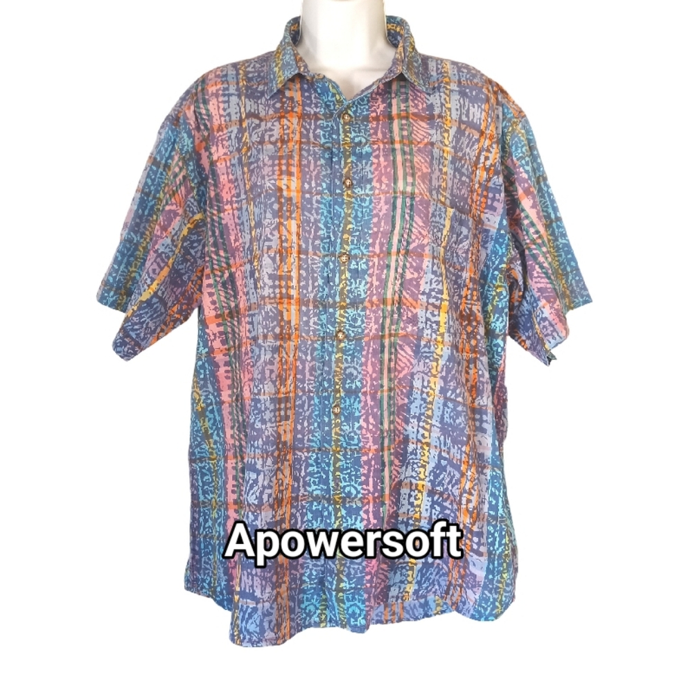 Vintage 80s Eddie Bauer Camp Shirt (0515)